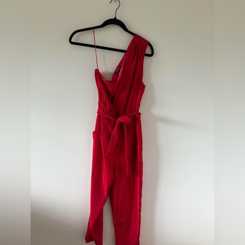 Express Red Jumpsuit